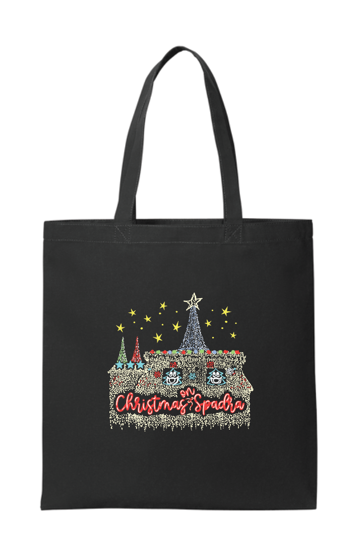 Xmas on Spadra - BG1500 Black Tote
