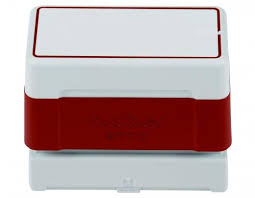 Red Brother 2770 self-inking stamp with personalized designs or text, perfect for vibrant, quick impressions on documents, invoices, or forms. Durable, efficient, and ideal for high-volume use with clear, bold results.