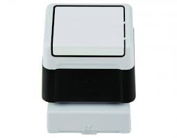 Black Brother 4040 self-inking stamp with personalized text or designs, perfect for clear, professional impressions on documents, invoices, or forms. Durable, efficient, and ideal for frequent use with crisp, bold results.