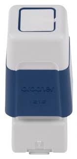 Blue Brother 1212 self-inking stamp with personalized text or designs, perfect for vibrant and professional impressions on documents, forms, or invoices. Durable and efficient, ideal for high-volume use with clear, crisp results.