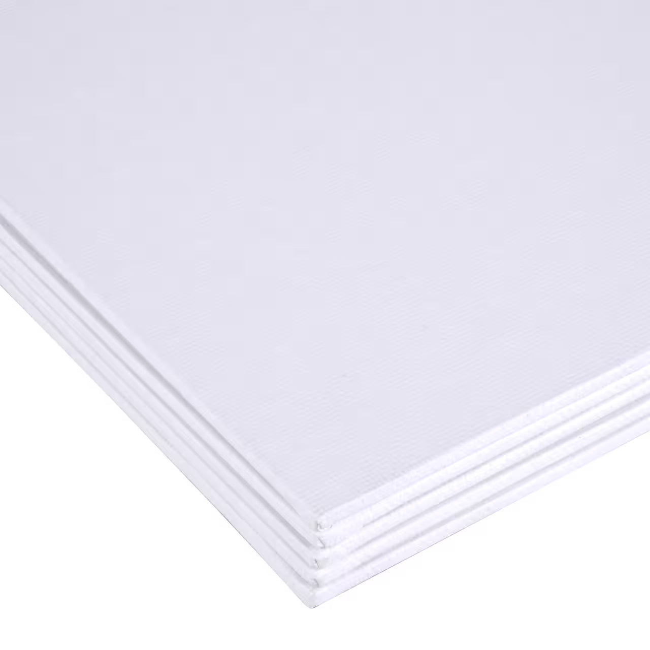 stack of canvas boards