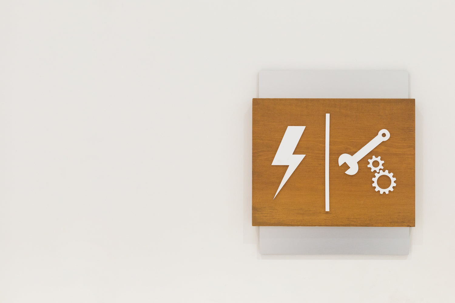 Electrical room ADA signage and wayfinding signs for office buildings, providing clear and accessible directional guidance. These signs are compliant with ADA regulations, ensuring proper identification and easy navigation for all individuals in commercial and office spaces, promoting safety and efficiency.