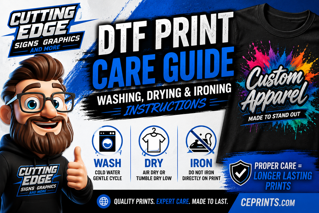 DTF Print Care Guide: Keep Your Custom Apparel Looking Its Best