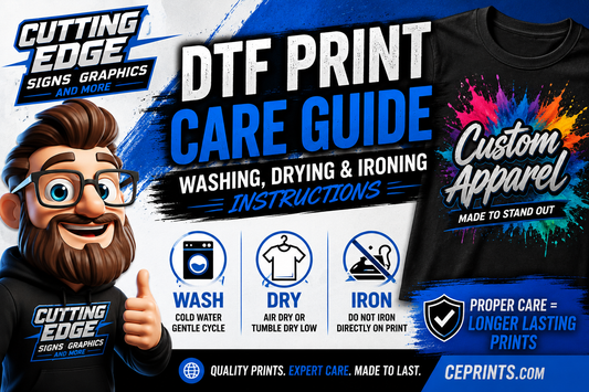 DTF Print Care Guide: Keep Your Custom Apparel Looking Its Best