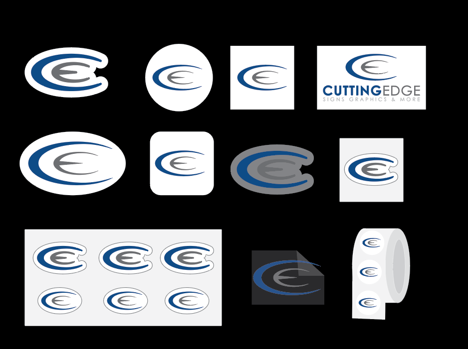 Types of Sticker Cuts: Die Cut, Kiss, Sheeted & More | CEPrints ...