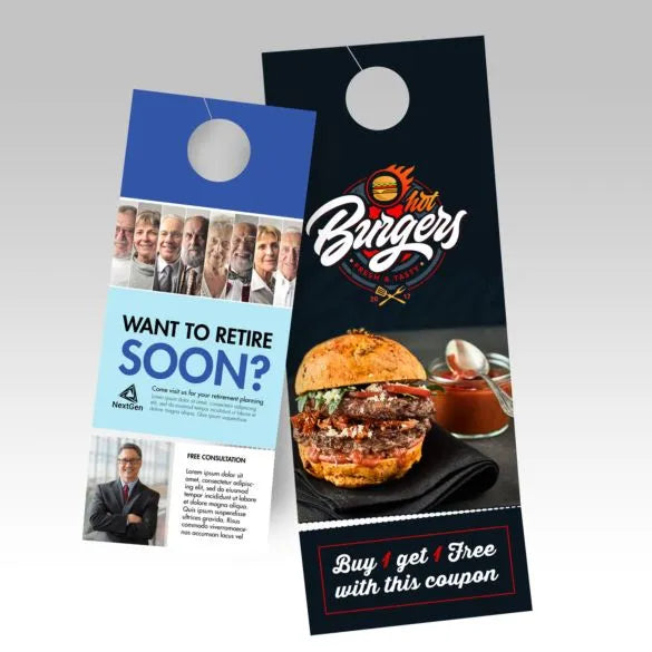 Door Hangers & Rack Cards: Custom Full-Color Marketing Prints