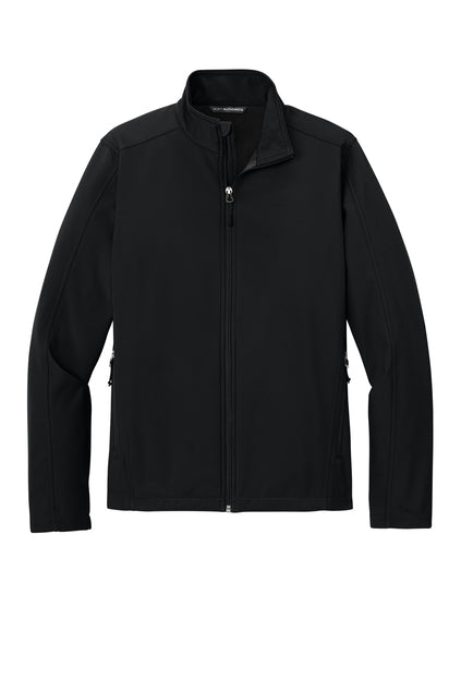 Black jacket on a white background