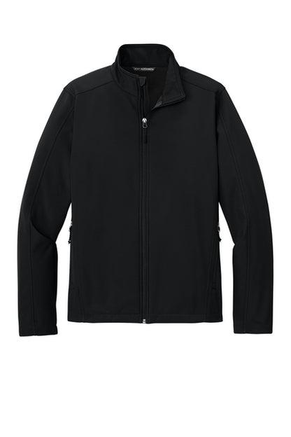 Black jacket on a white background