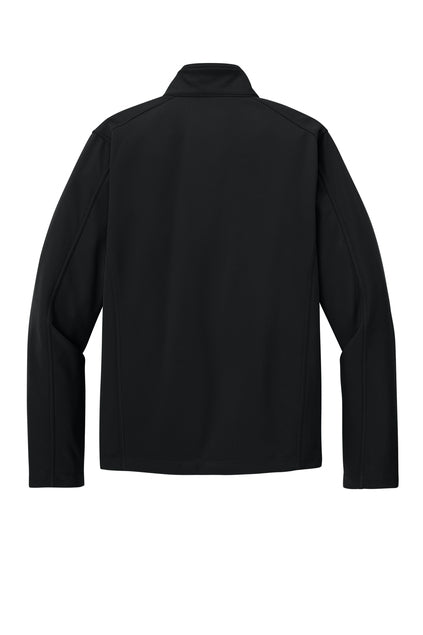 Black jacket on a white background