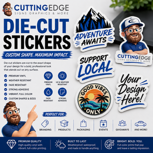 Custom Die-Cut Stickers | CEPrints