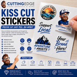 Custom Kiss-Cut Stickers | CEPrints