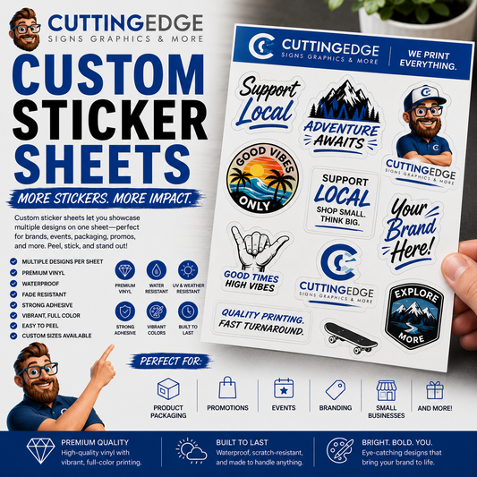 Custom Sticker Sheets | CEPrints