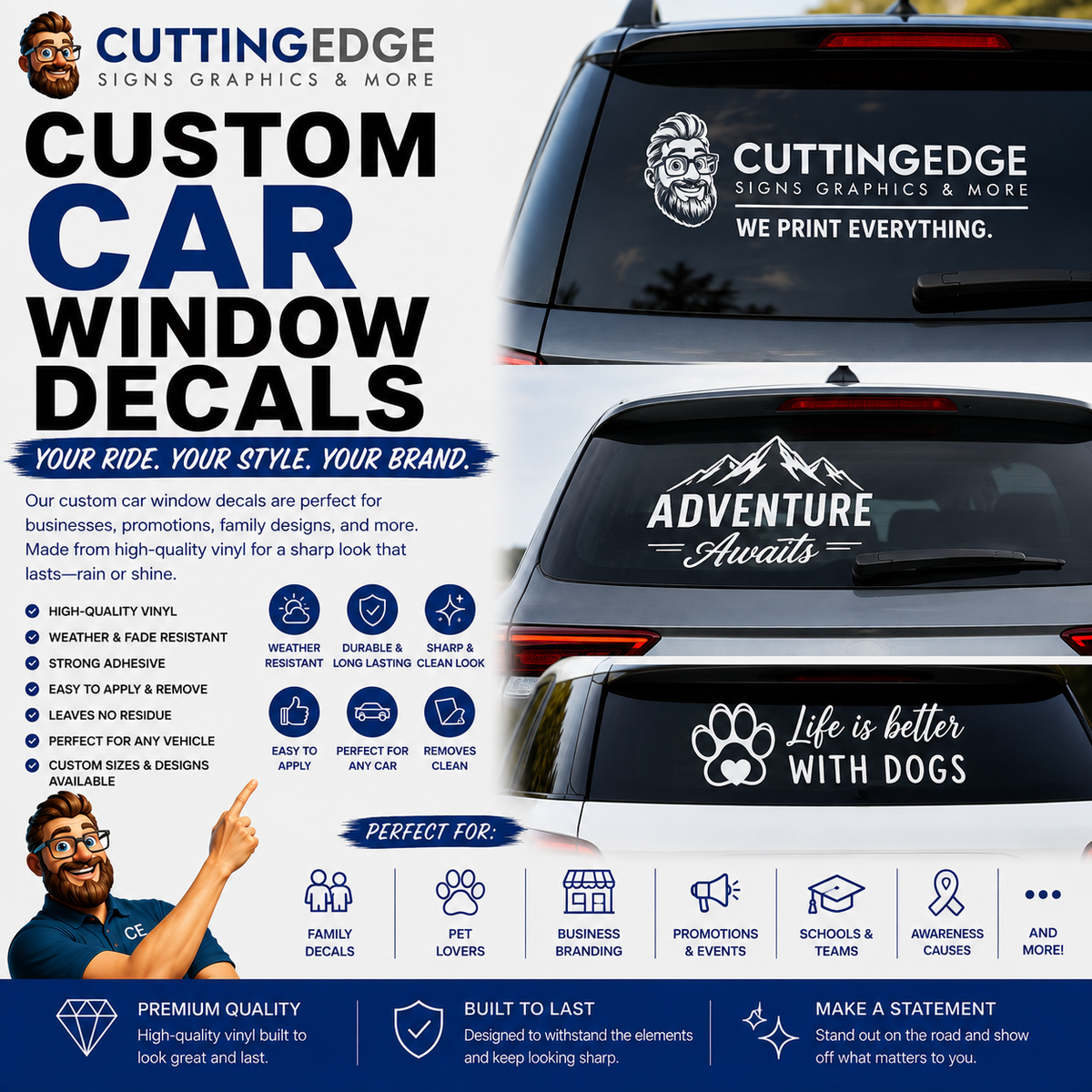 Custom Window or Car Decals