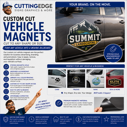 Custom Cut Vehicle Magnets