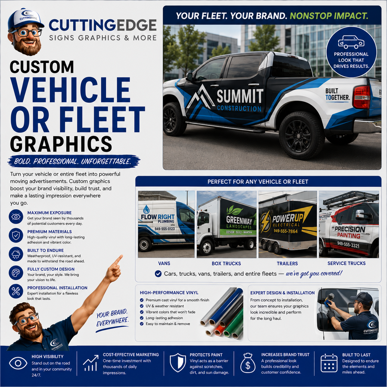 Custom Vehicle Graphics | Car Decals & Wraps | CE Prints