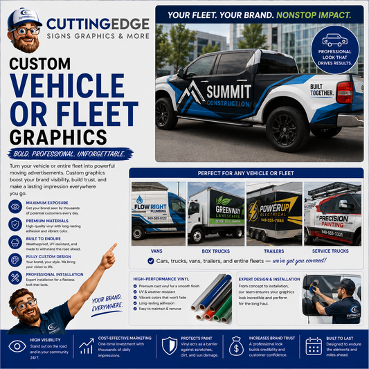 Custom Vehicle Graphics | Car Decals & Wraps | CE Prints