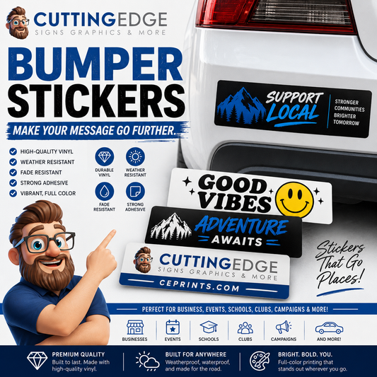 Custom Bumper Stickers | CEPrints