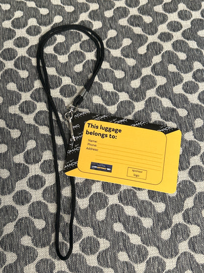 Custom Vertical Printed ID Name Badges – Durable, Full-Color Professional IDs