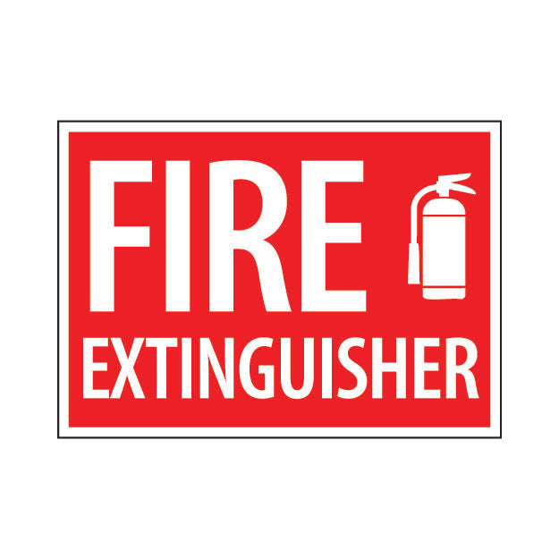Fire Extinguisher Stickers or Signs