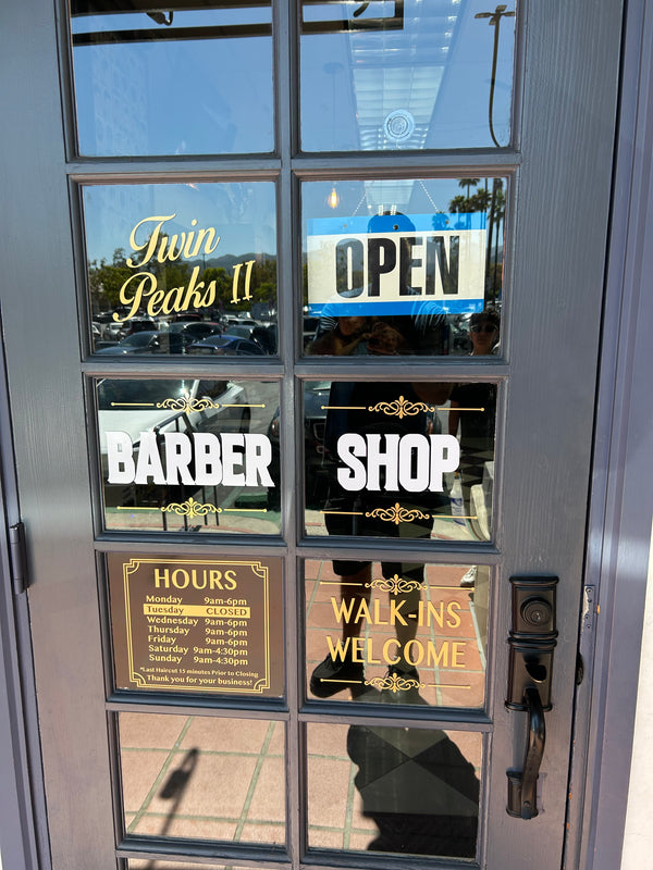 Custom business printing project