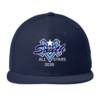 SMVLL ALL STARS New Era Original Fit Diamond Era Flat Bill Snapback Cap - NE404