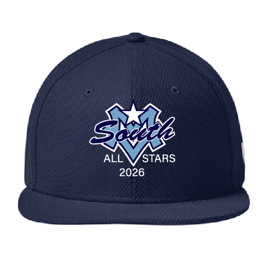 SMVLL ALL STARS New Era Original Fit Diamond Era Flat Bill Snapback Cap - NE404