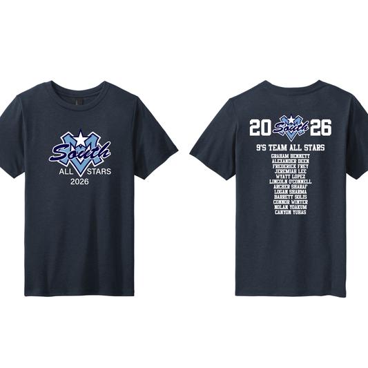 SMVLL ALL STARS YOUTH Roster Shirts