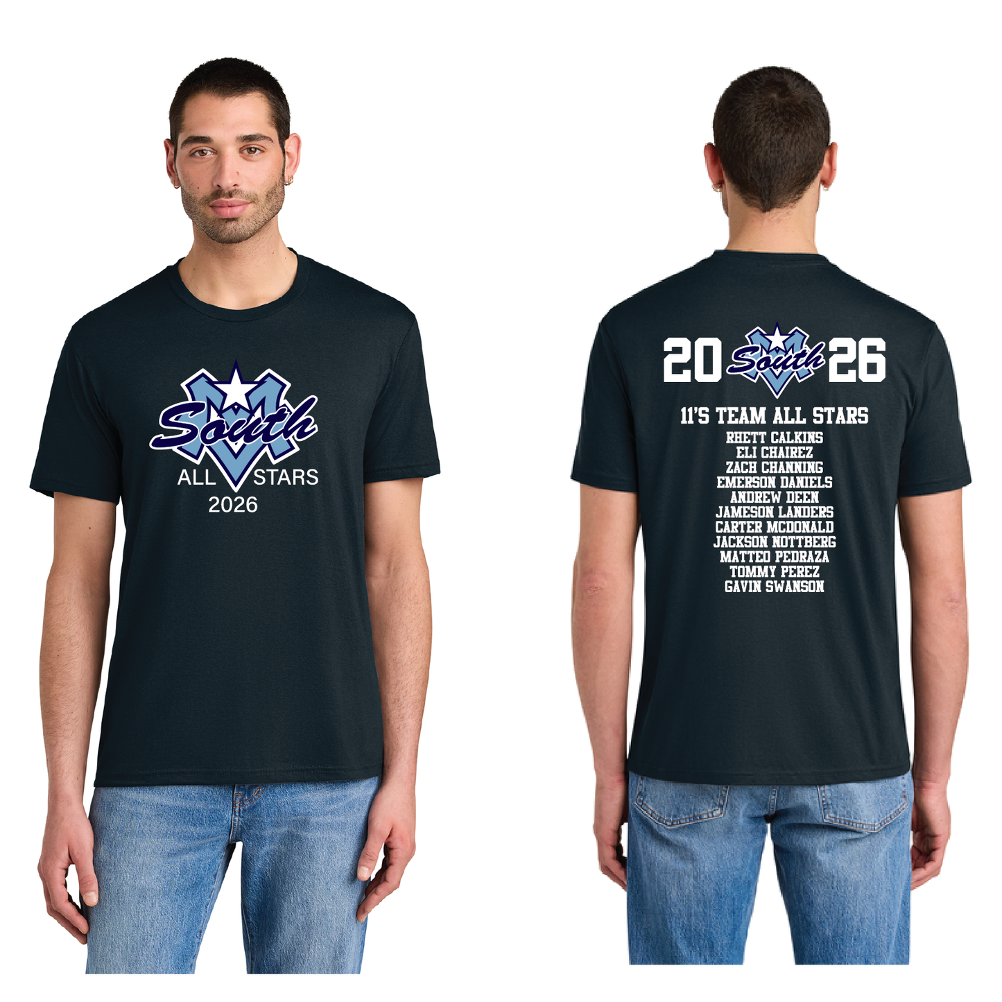 SMVLL ALL STARS ADULT Roster Shirts