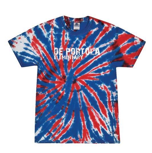 dePortola - UNION JACK Colortone Multi-Color Tie-Dyed T-Shirt - 1000