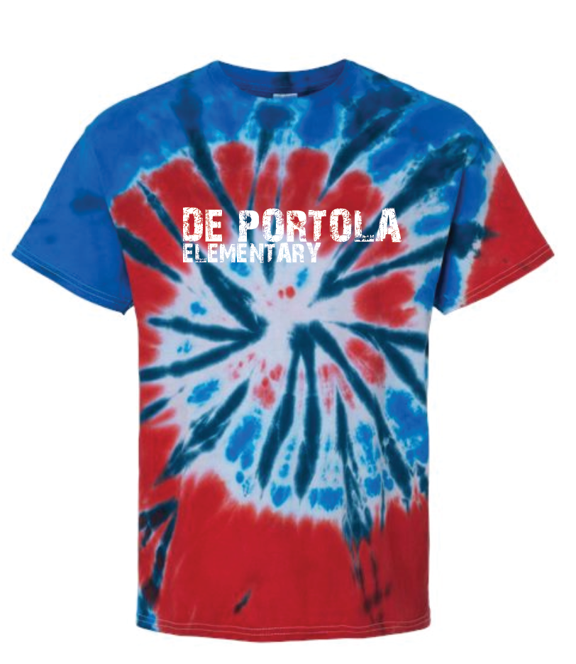 dePortola - INDEPENDENCE Colortone Unisex Multi-Color Tie-Dyed T-Shirt - 1000
