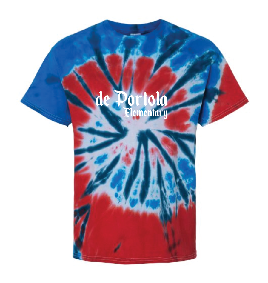 dePortola - INDEPENDENCE Colortone Unisex Multi-Color Tie-Dyed T-Shirt - 1000
