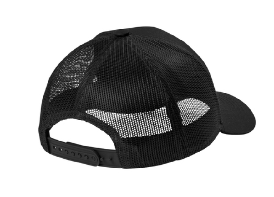dePortola - Black Snapback Trucker Cap - C402