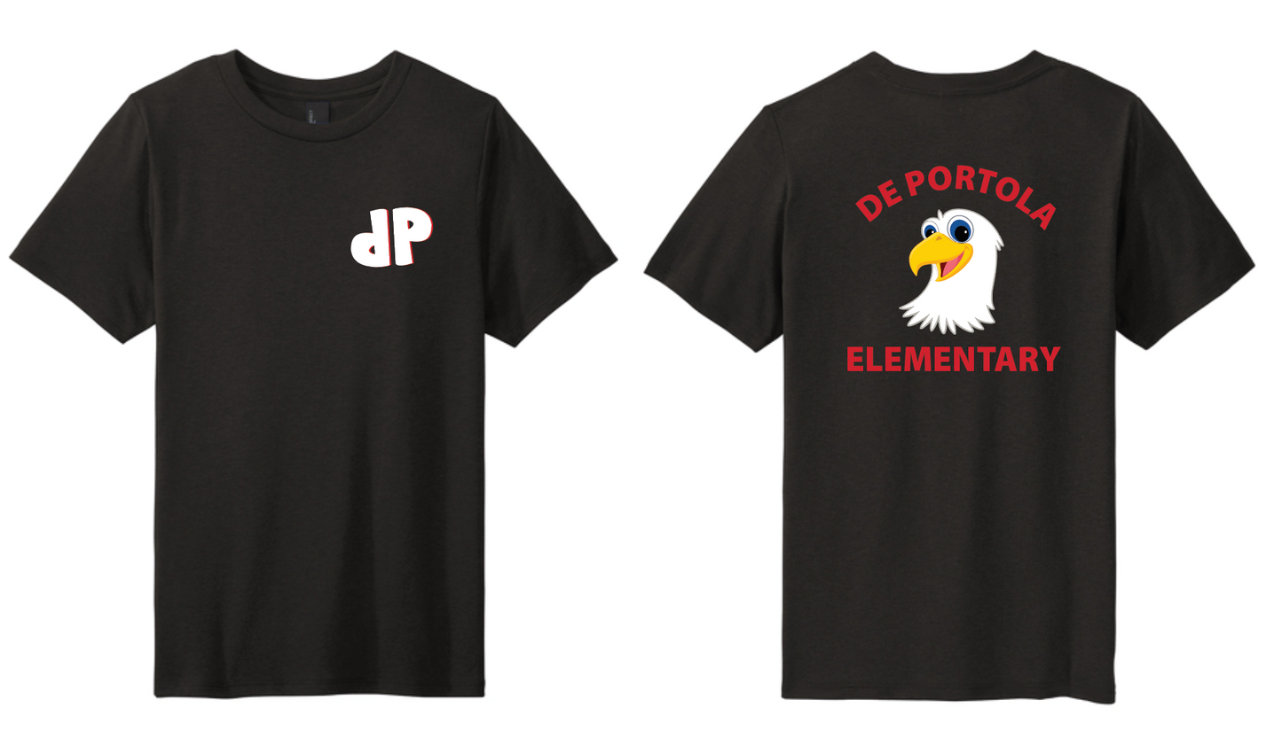 dePortola - BLACK District Perfect Tri Tee - DM130