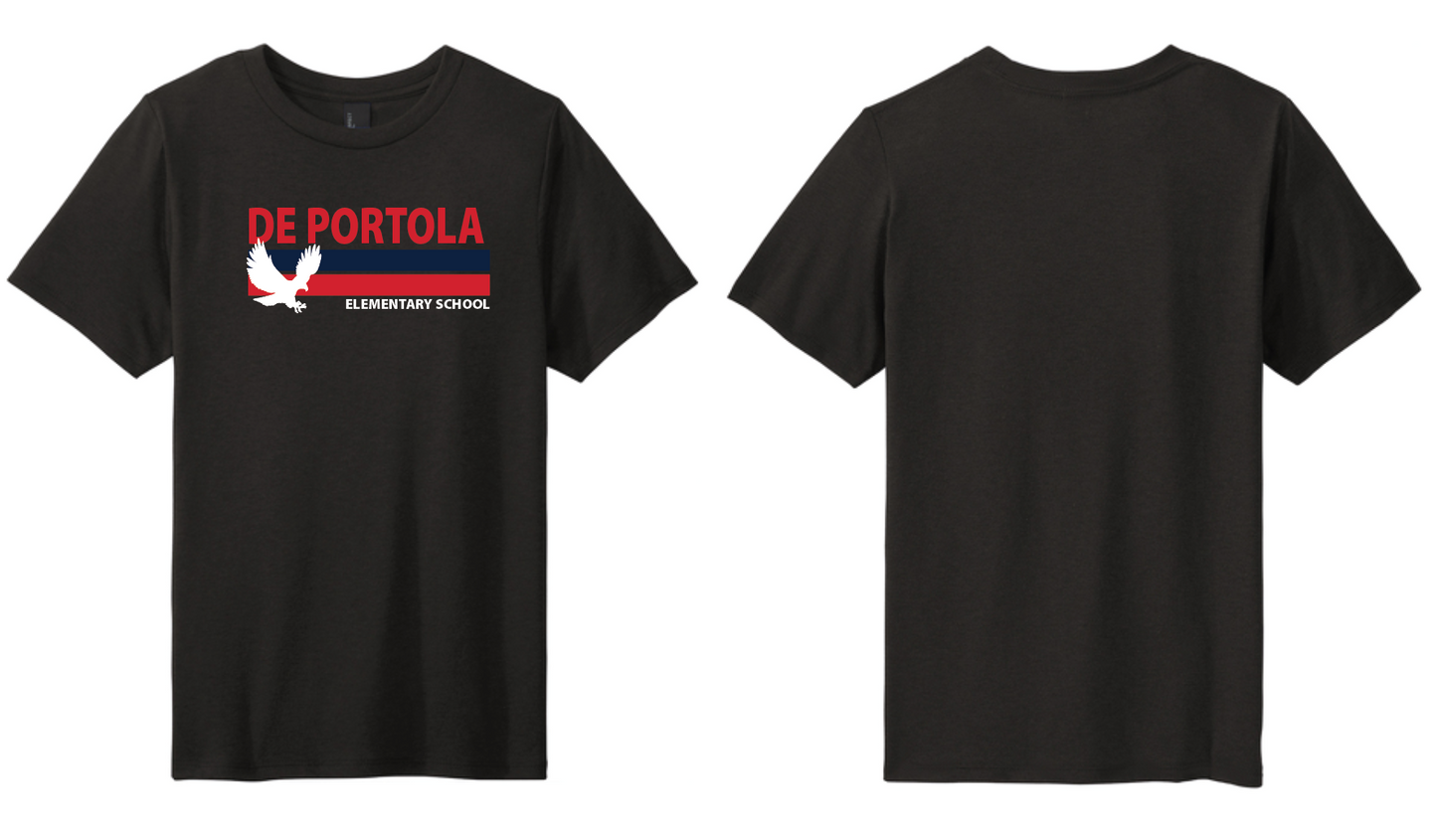 dePortola - BLACK District Perfect Tri Tee - DM130
