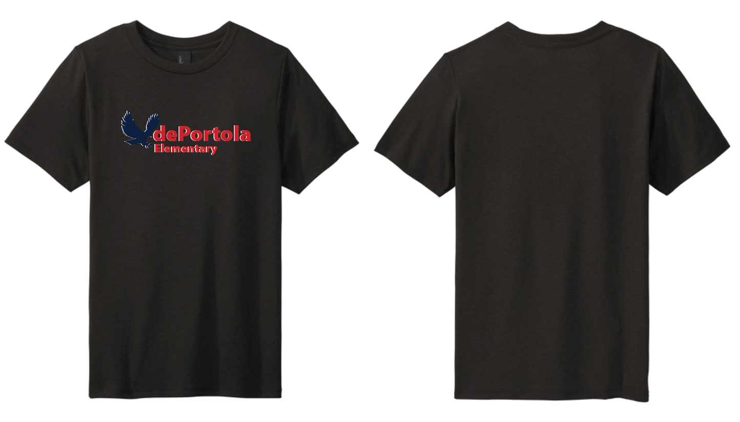 dePortola - BLACK District Perfect Tri Tee - DM130
