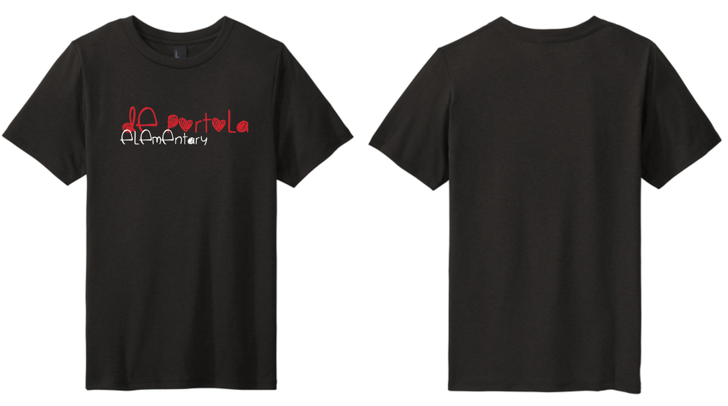 dePortola - BLACK District Perfect Tri Tee - DM130