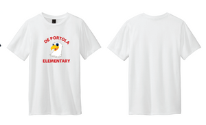 dePortola - WHITE District Perfect Tri Tee - DM130