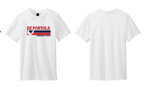 dePortola - WHITE District Perfect Tri Tee - DM130