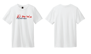 dePortola - WHITE District Perfect Tri Tee - DM130