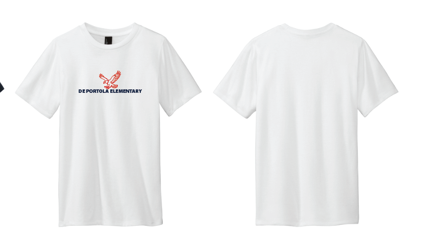 dePortola - WHITE District Perfect Tri Tee - DM130