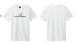 dePortola - WHITE District Perfect Tri Tee - DM130