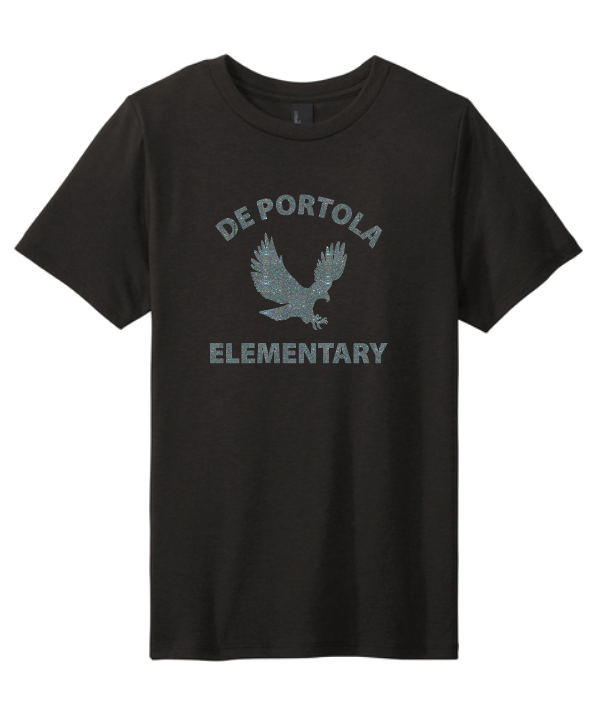 dePortola - GLITTER Design A District Perfect Tri Tee - DM130
