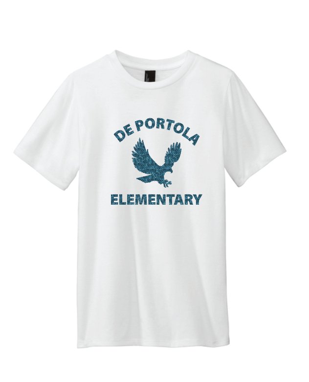 dePortola - GLITTER Design A District Perfect Tri Tee - DM130