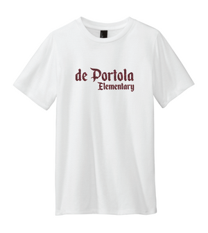 dePortola - GLITTER Design C District Perfect Tri Tee - DM130