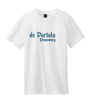 dePortola - GLITTER Design C District Perfect Tri Tee - DM130