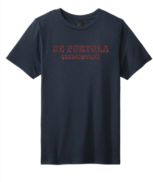 dePortola - GLITTER Design D District Perfect Tri Tee - DM130
