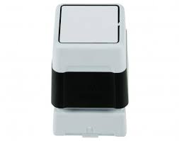 Black Brother 3030 self-inking stamp with personalized text or designs, perfect for clear, professional impressions on documents, invoices, or forms. Durable, efficient, and ideal for frequent use with crisp, bold results.