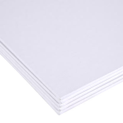 stack of canvas boards