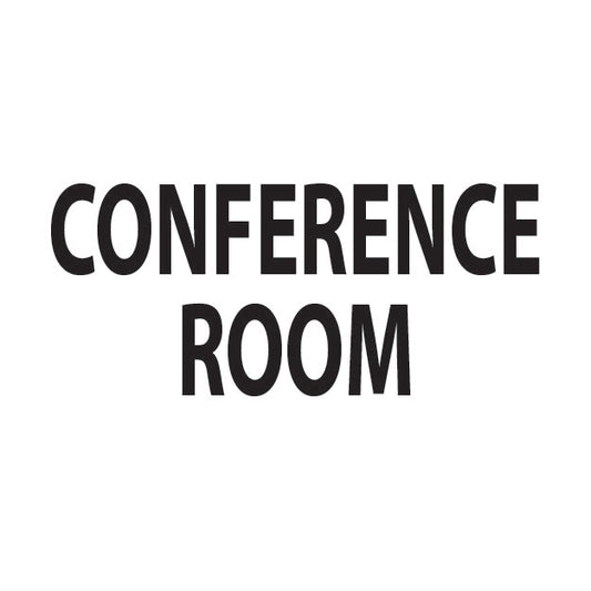 Conference Room Decal Office Sign Vinyl Sticker Company Meeting Business Door Wall Window