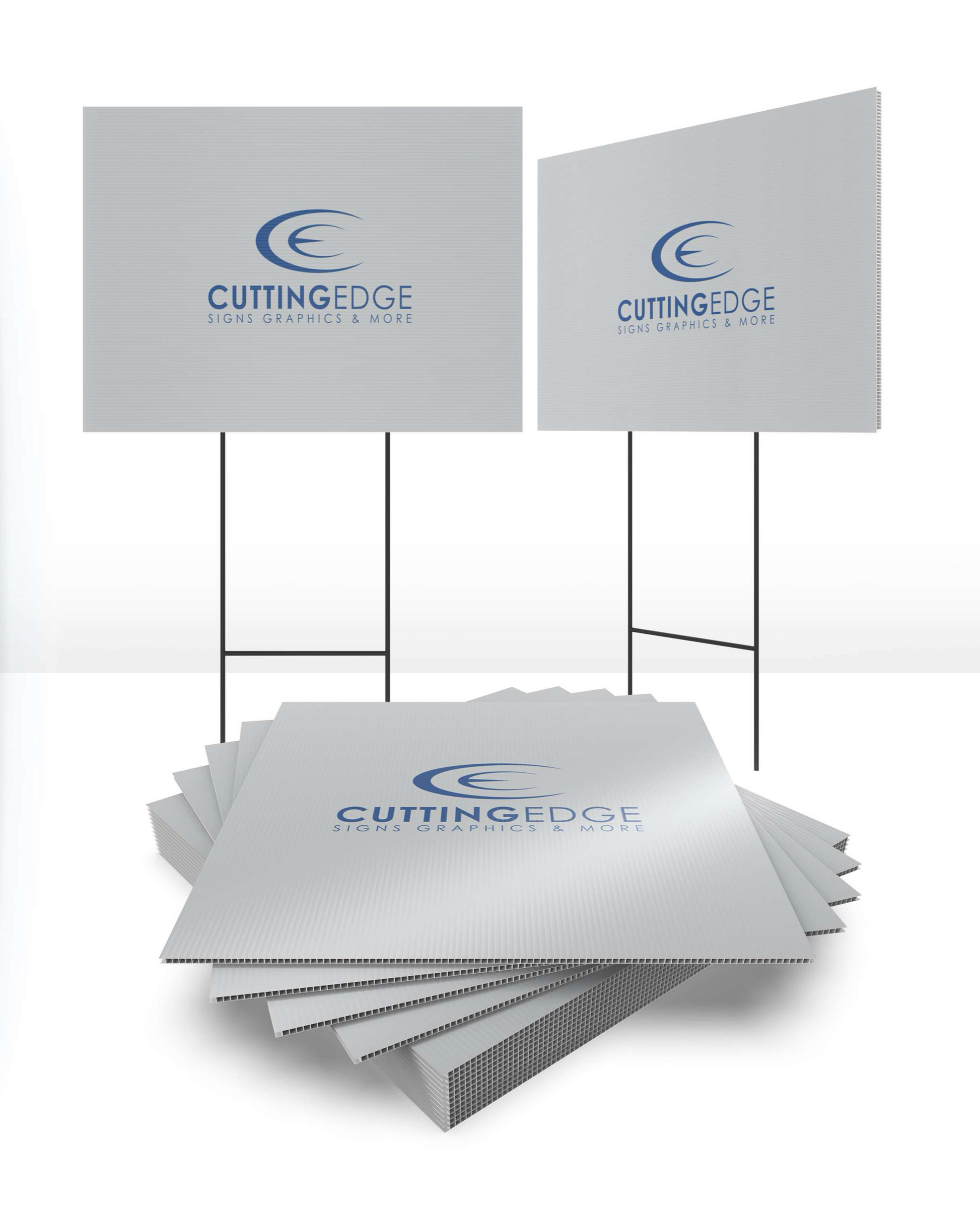 Custom high-quality yard signs featuring bootleg designs, perfect for personal or promotional use. These durable and weather-resistant signs can be personalized with unique artwork or messages, offering a professional way to promote events, businesses, or special messages in outdoor settings.